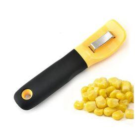 Corn Stripper Knife Corn Peeler Corn Zipper Corn Cob Remover Serrated Vertical Blade Remover Kitchen Gadget Tool